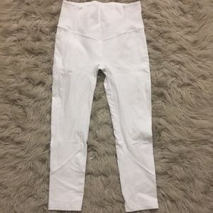 Lululemon All the Right Places White Leggings